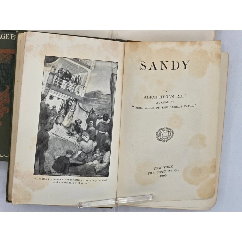 3 Lot‎ Vtg Alice Hegan Rice Books - Lovey Mary, Sandy, Mr. Opp